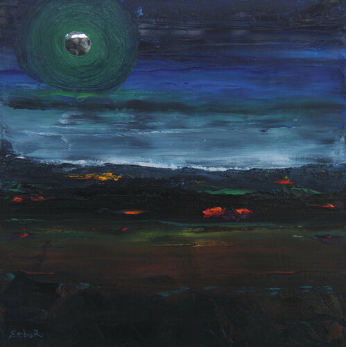 Steel Moon von Serguei Borodouline, Malerei kaufen auf Singulart