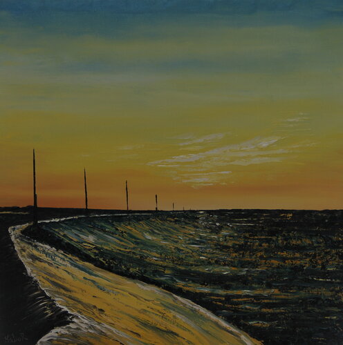 February's Gold van Serguei Borodouline, Schilderij te koop op Singulart