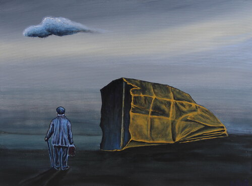 Last Shelter van Serguei Borodouline, Schilderij te koop op Singulart