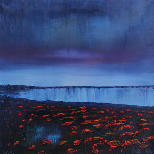 Lake Shore par Serguei Borodouline, Peinture en vente sur Singulart