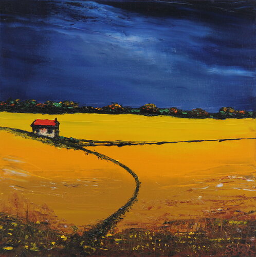 Stormy Sky di Serguei Borodouline, Pittura in vendita su Singulart