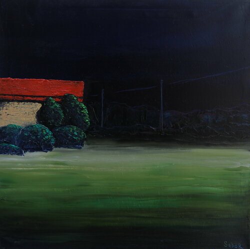 Quite Night by Serguei Borodouline, Painting for Sale on Singulart