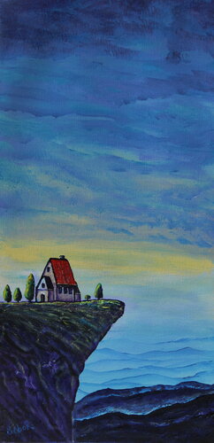 Rock House van Serguei Borodouline, Schilderij te koop op Singulart