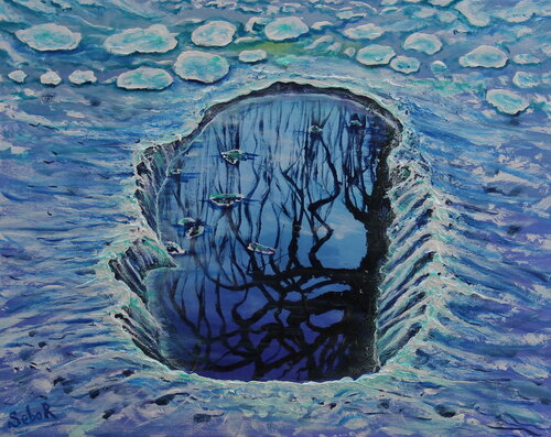 Thawed Patch von Serguei Borodouline, Malerei kaufen auf Singulart