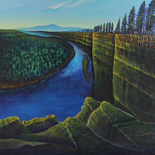 Siberian Sayan van Serguei Borodouline, Schilderij te koop op Singulart