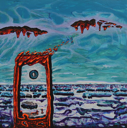 Entrance by Serguei Borodouline, Painting for Sale on Singulart