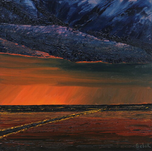 Faraway Rain van Serguei Borodouline, Schilderij te koop op Singulart