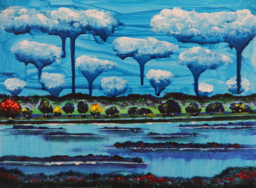 Cloudiness van Serguei Borodouline, Schilderij te koop op Singulart