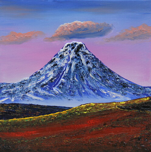 Peak van Serguei Borodouline, Schilderij te koop op Singulart