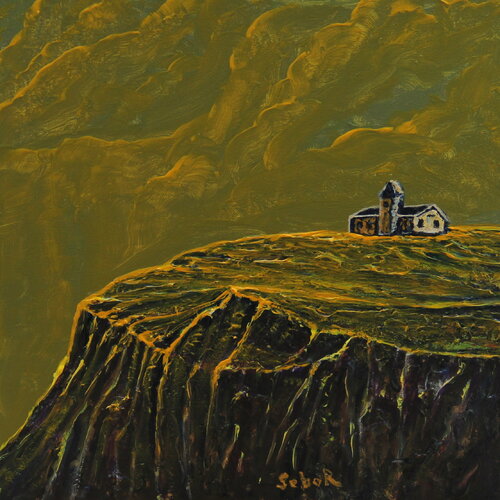 Olive Green van Serguei Borodouline, Schilderij te koop op Singulart