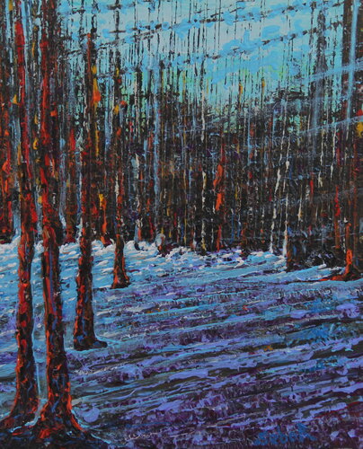 March Breath by Serguei Borodouline, Painting for Sale on Singulart