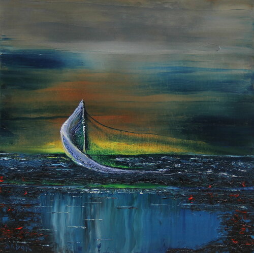 Legend by Serguei Borodouline, Painting for Sale on Singulart