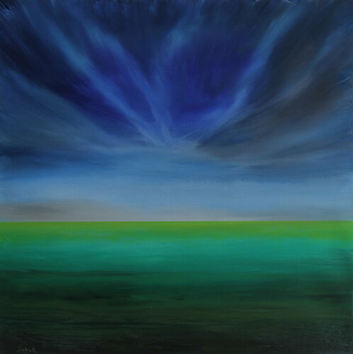 Spindrift Clouds par Serguei Borodouline, Peinture en vente sur Singulart