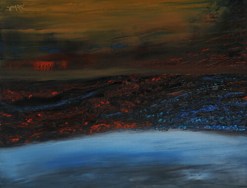 Promised Land par Serguei Borodouline, Peinture en vente sur Singulart