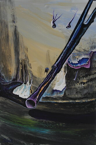 Pendulum di Serguei Borodouline, Pittura in vendita su Singulart