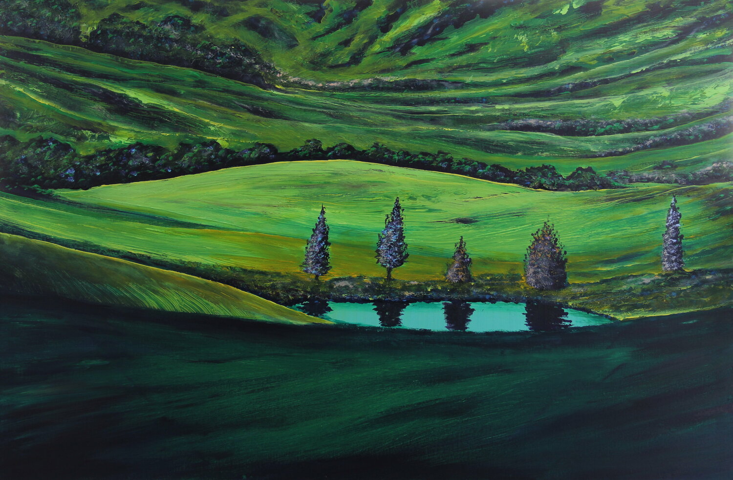 Altai Pond Serguei Borodouline