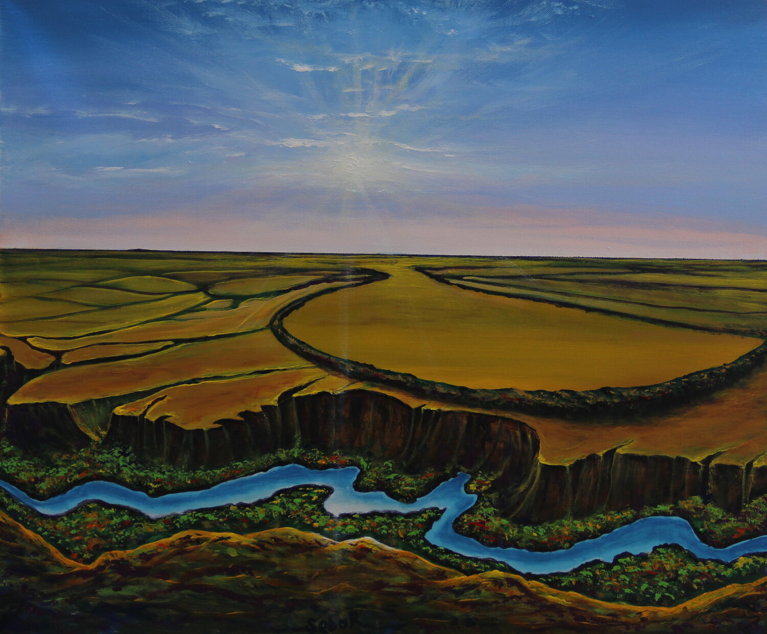 Over the Blue Bend Serguei Borodouline