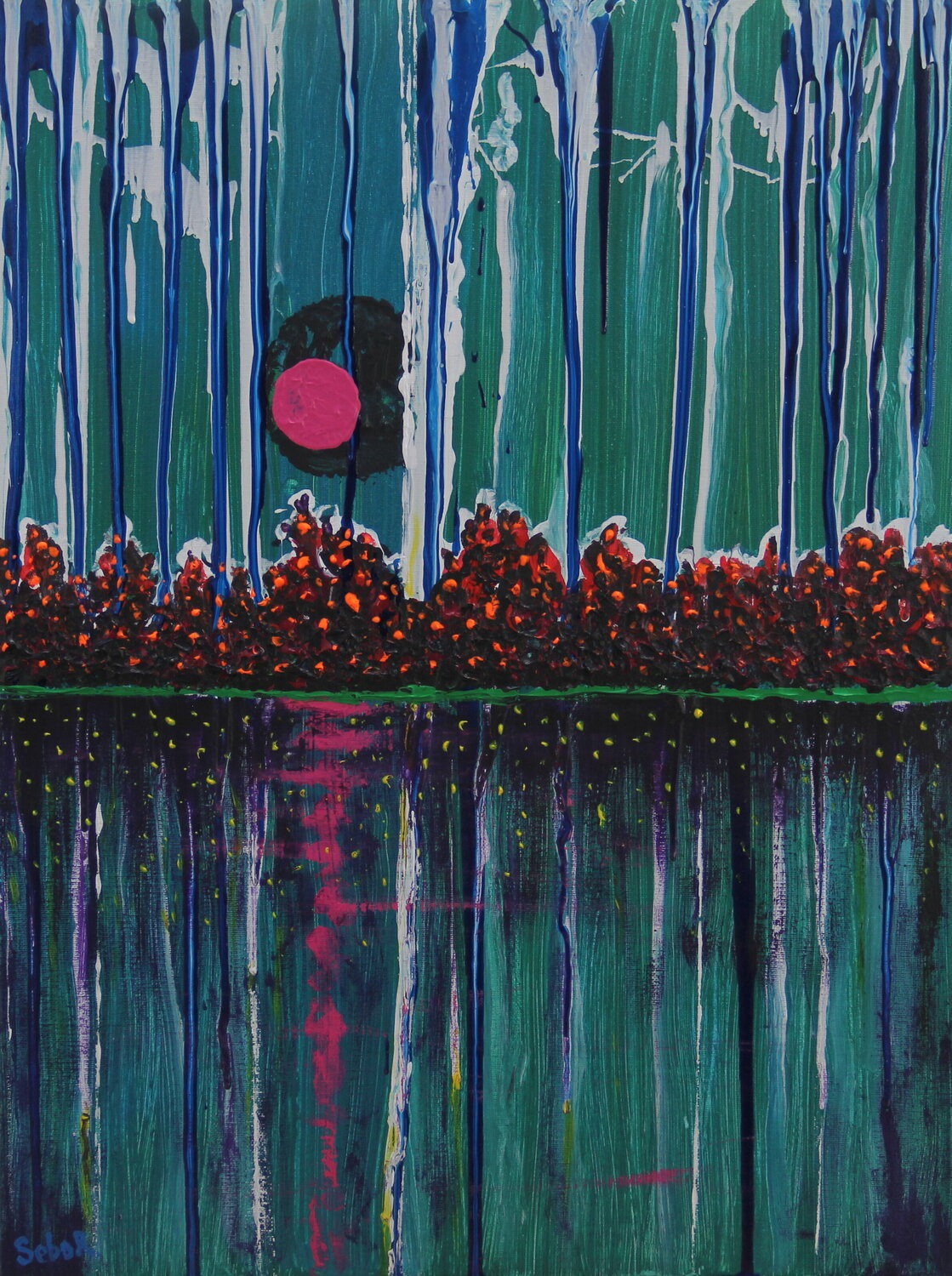 Magenta Moon Serguei Borodouline