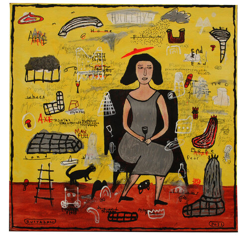 Waiting de Rustazali, Pintura a la venta en Singulart