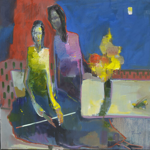From the series "Two" by Petro Hrytsiuk, 회화 for Sale on Singulart