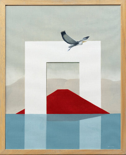 L'isola della simbiosi by Cesare Reggiani, Painting for Sale on Singulart