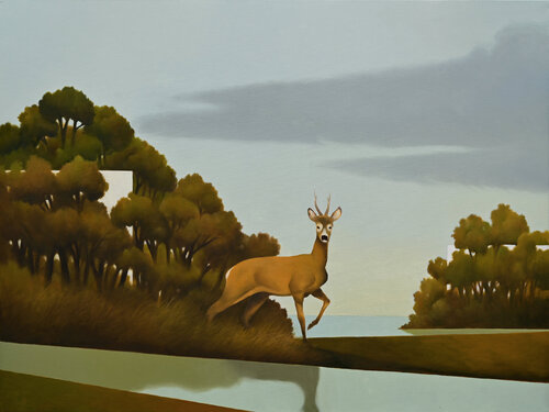 Canzone dell'autunno par Cesare Reggiani, Peinture en vente sur Singulart