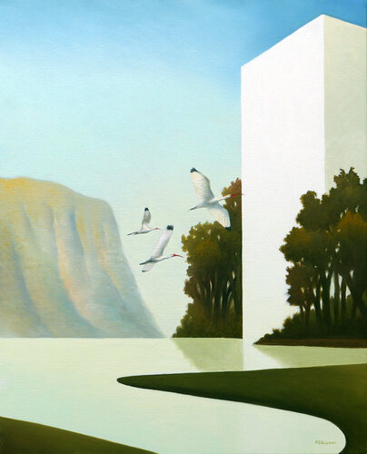 La misura del volo van Cesare Reggiani, Schilderij te koop op Singulart