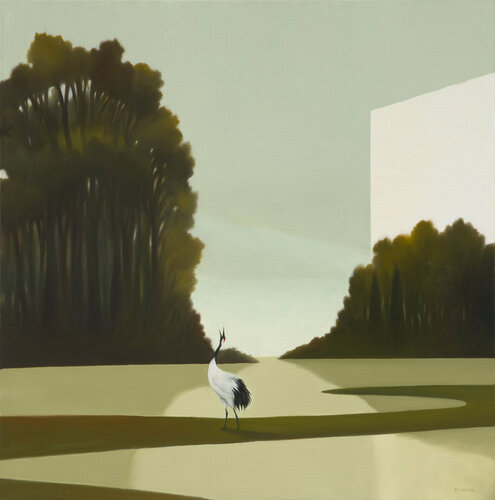 Foresta del canto by Cesare Reggiani, Painting for Sale on Singulart