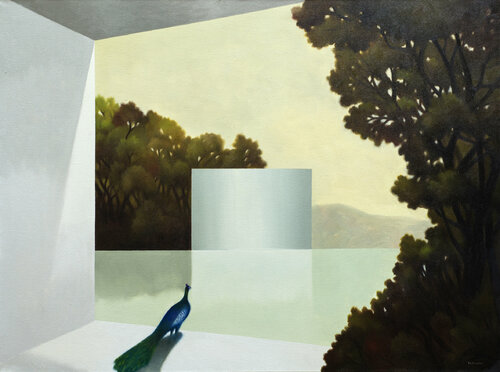 Un'altra riva di Cesare Reggiani, Pittura in vendita su Singulart