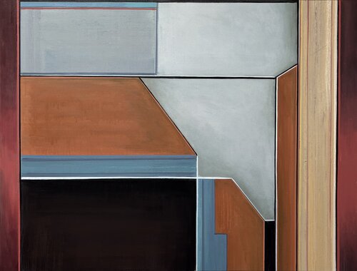 Outside Steinfield Gallery di Brad Nuorala, Pittura in vendita su Singulart