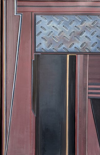 Sidewalk Transformed by Brad Nuorala, Painting for Sale on Singulart