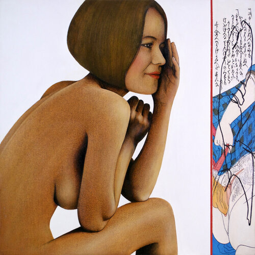 a fierce beauty, a bit Nordic von Daniel de Saint-Yon, Malerei kaufen auf Singulart