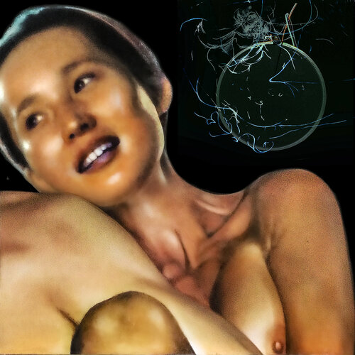 passionate and fiery embrace by Daniel de Saint-Yon, 油畫 for Sale on Singulart