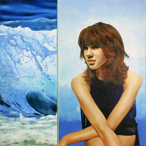 perdue dans la nuit des temps - 時間の霧で失われた - lost in the mists of time van Daniel de Saint-Yon, Schilderij te koop op Singulart