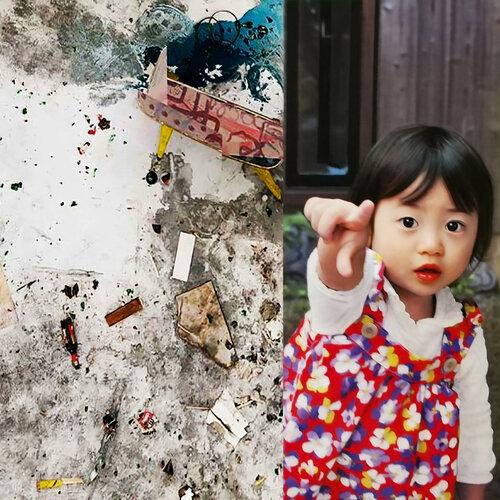 anarchist's granddaughter - アナーキストの孫娘 - petite-fille d'anarchiste von Daniel de Saint-Yon, Malerei kaufen auf Singulart