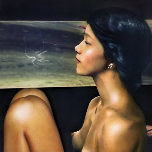 boarding tonight for Cythera ! di Daniel de Saint-Yon, Pittura in vendita su Singulart