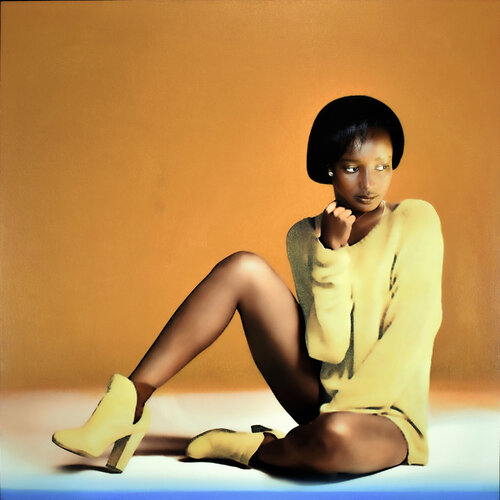 by this body and this body only - この体だけで - par ce corps et ce corps seulement van Daniel de Saint-Yon, Schilderij te koop op Singulart