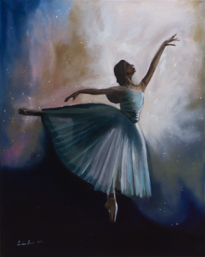 A Young Ballerina by Gordon Bruce, Painting for Sale on Singulart