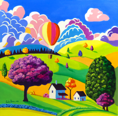Summer Day van Gordon Bruce, Schilderij te koop op Singulart