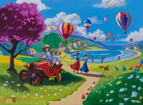 Journey of Joy von Gordon Bruce, Malerei kaufen auf Singulart