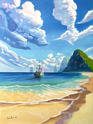Ocean Voyage von Gordon Bruce, Malerei kaufen auf Singulart