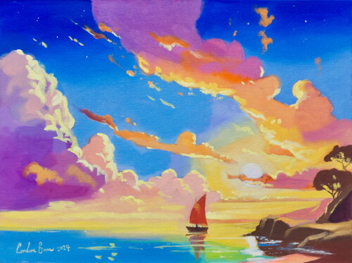Golden Sunset Gordon Bruce