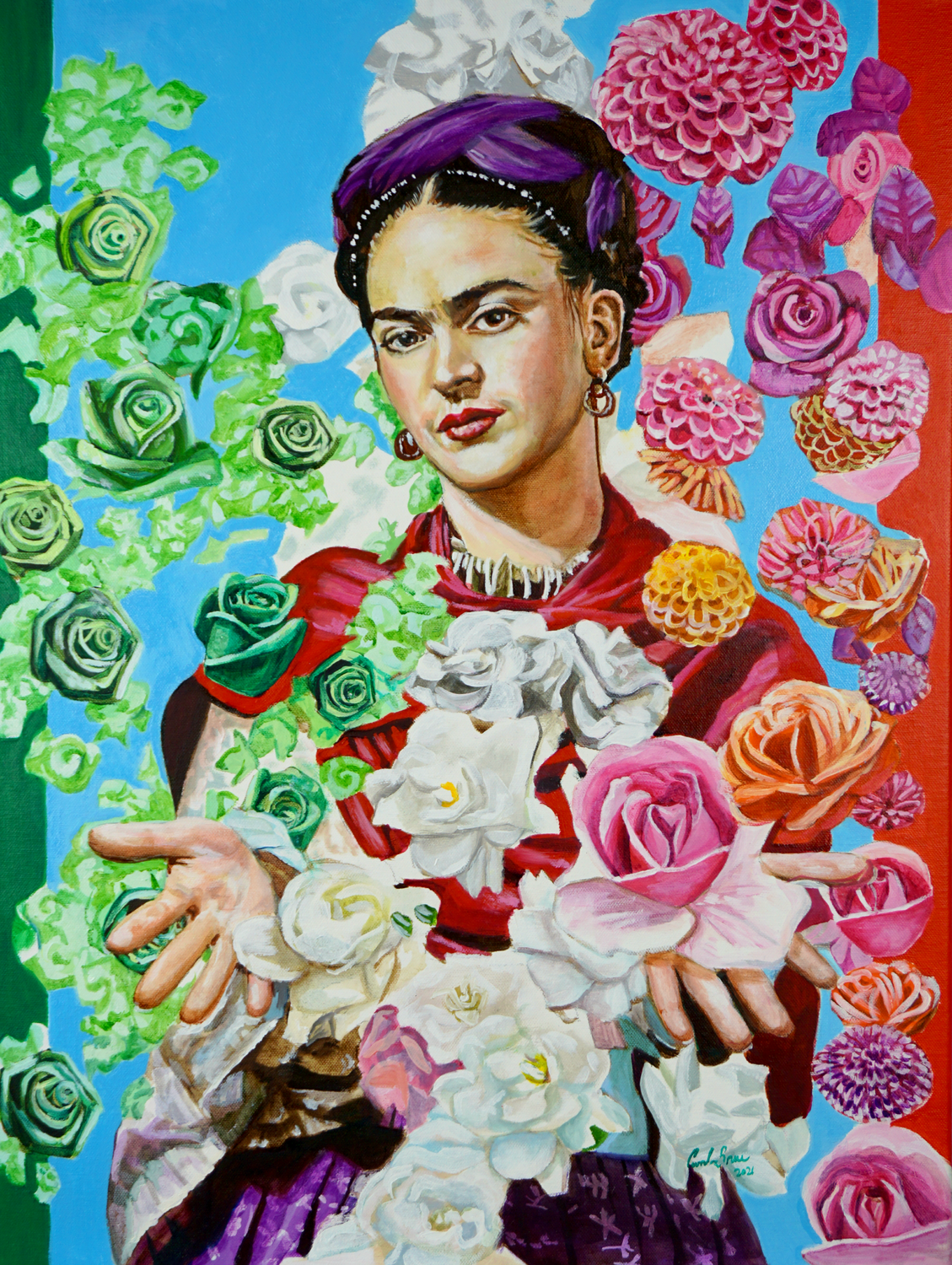 Frida Kahlo painting Gordon Bruce