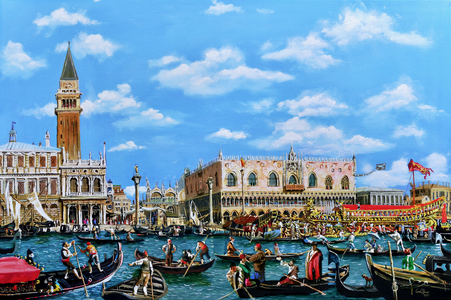 Venice of Canaletto Gordon Bruce