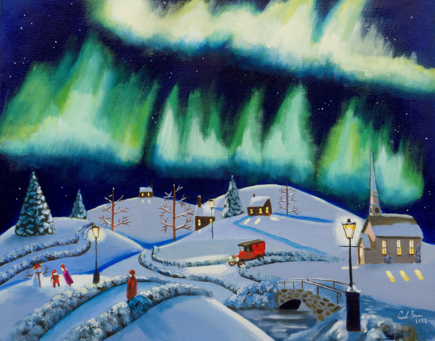 The Northern lights Gordon Bruce