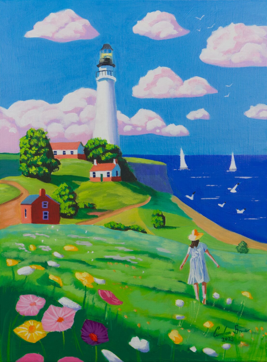 Seaside Serenity Gordon Bruce