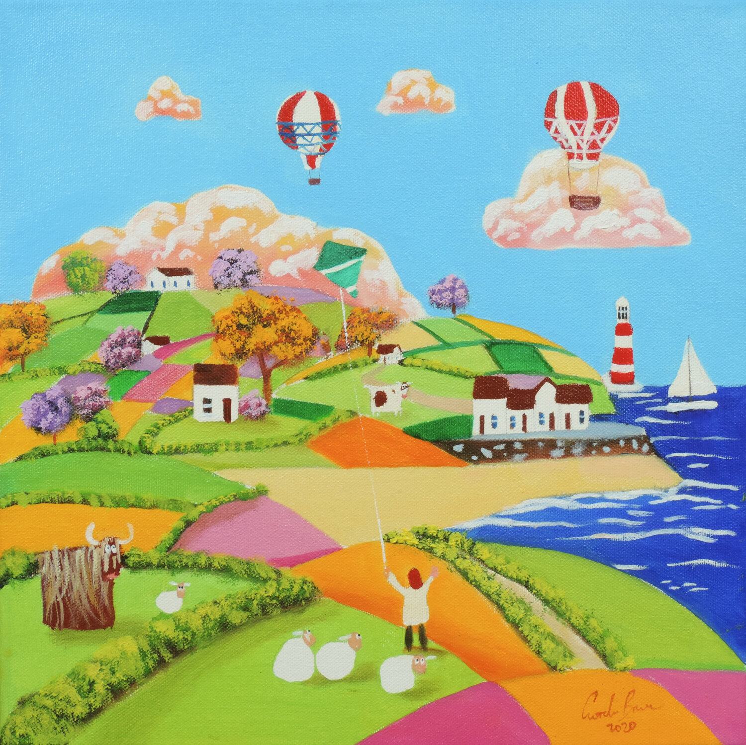 A sunny day Gordon Bruce