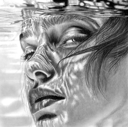 Submerged #E van Paul Stowe, Tekening te koop op Singulart