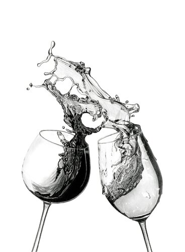 White Splash #6 par Paul Stowe, Dessin en vente sur Singulart