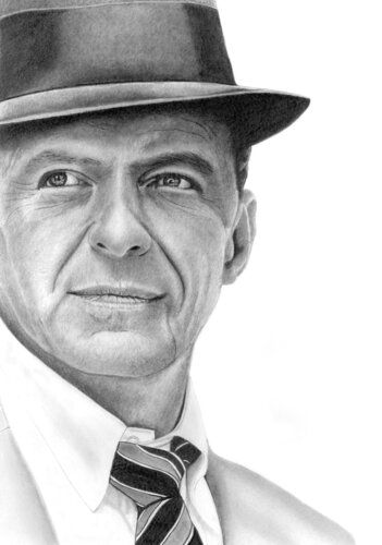 Frank Sinatra von Paul Stowe, Zeichnungen kaufen auf Singulart